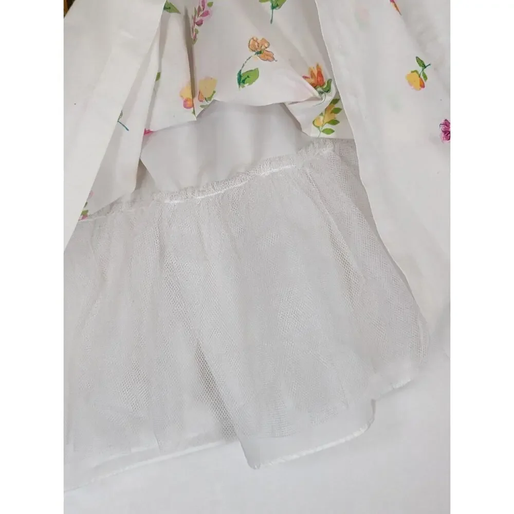 Bonnie Jean Girls 8 Dress Floral Spring A Few Marks Shown In Photos Ch 27 W 23